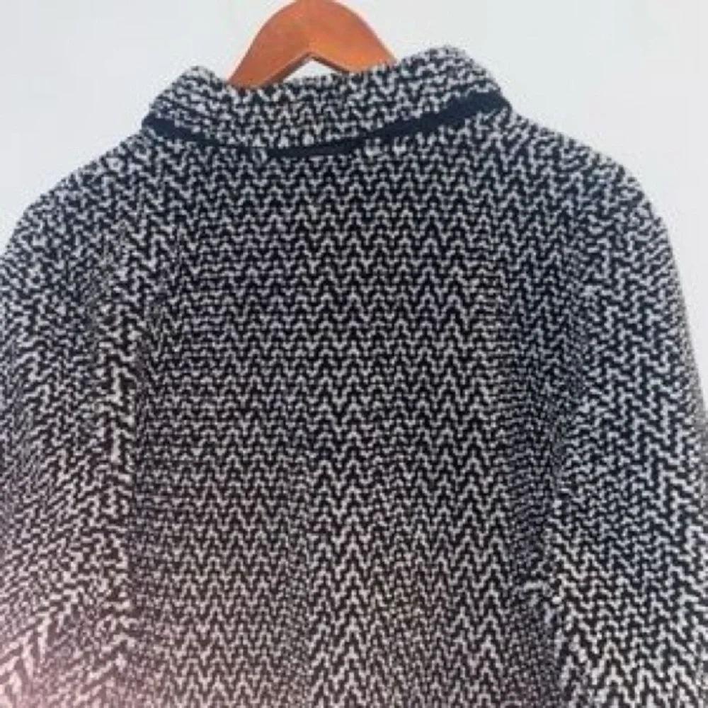 Orvis Sherpa Fleece Button Up Jacket Toggle Trim Pockets, sz XL - Picture 8 of 13